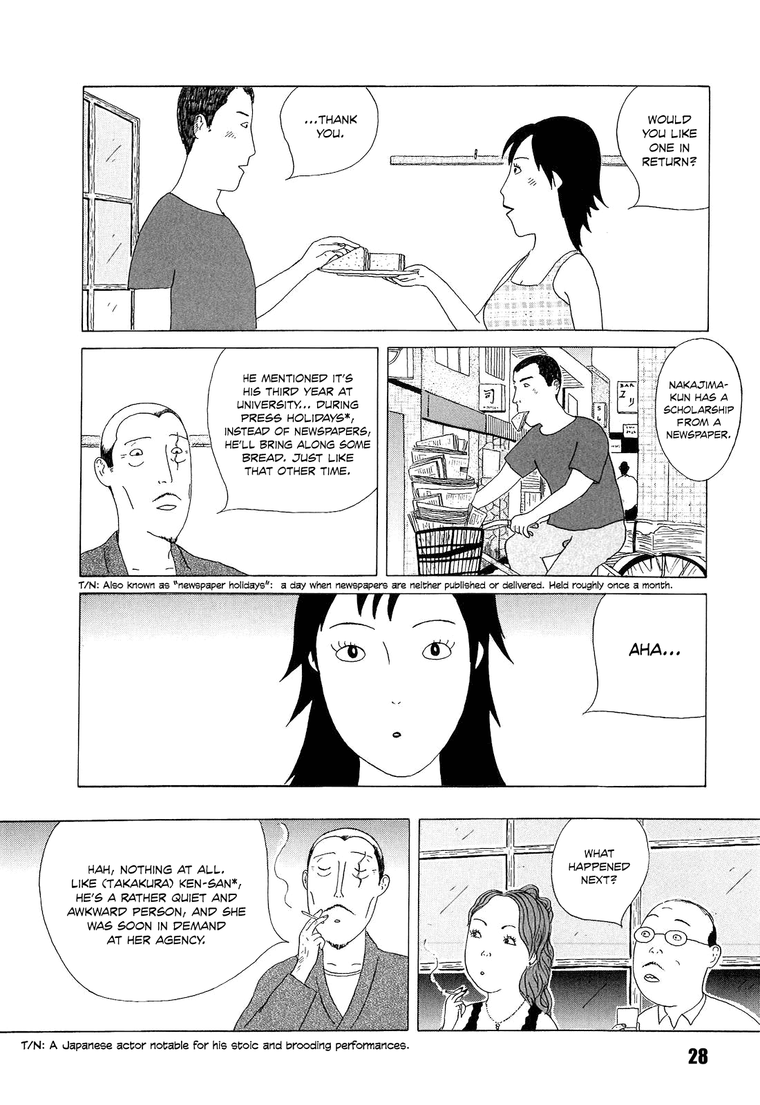 Read Shinya Shokudou Manga Online