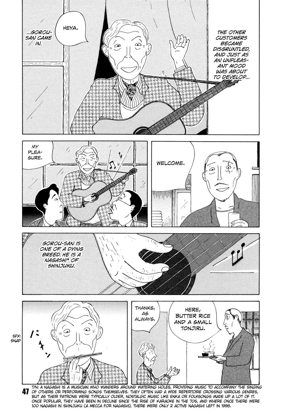 Read Shinya Shokudou Manga Online