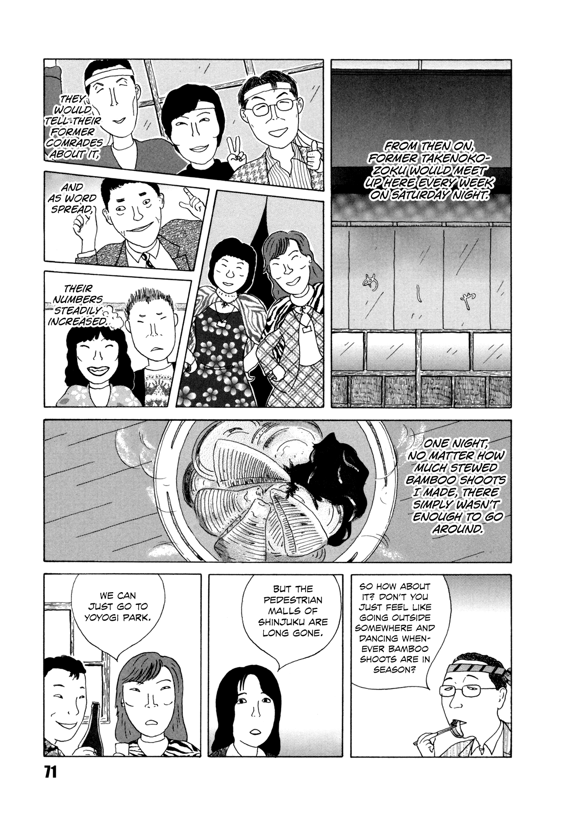 Read Shinya Shokudou Manga Online