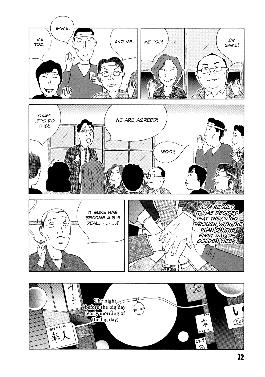 Read Shinya Shokudou Manga Online