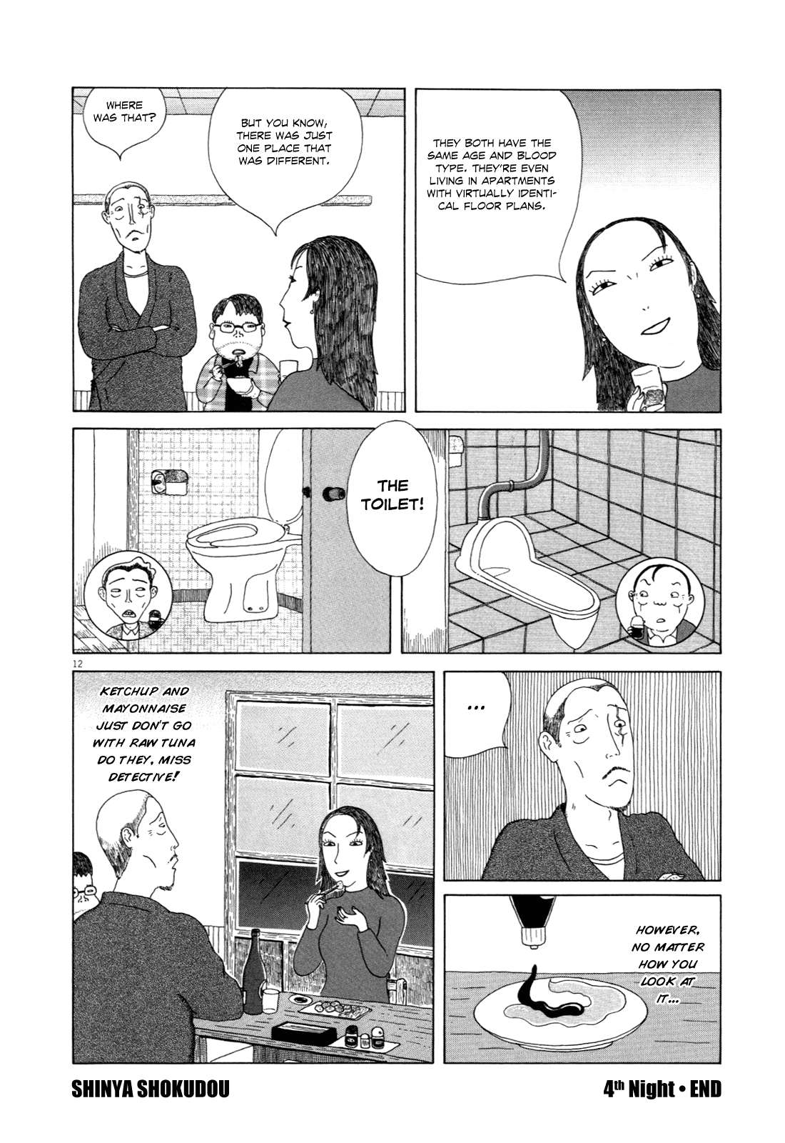 Read Shinya Shokudou Manga Online
