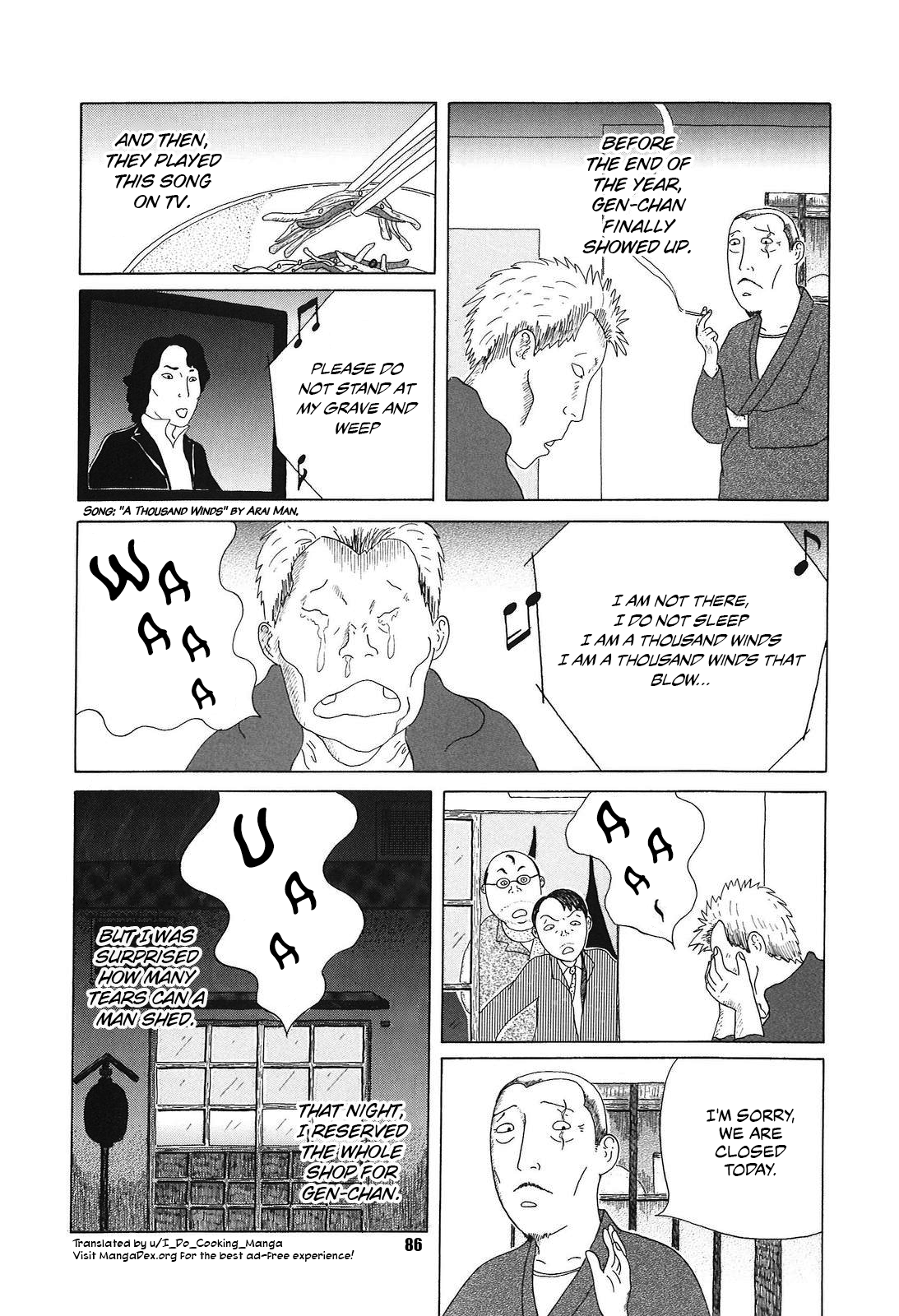 Read Shinya Shokudou Manga Online