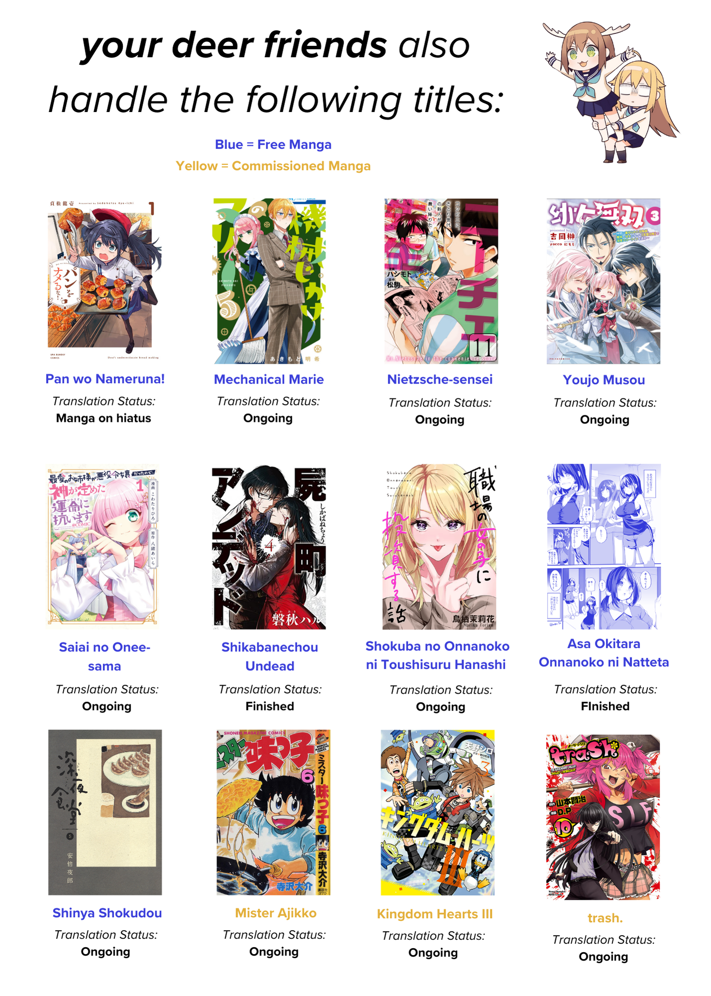 Read Shinya Shokudou Manga Online
