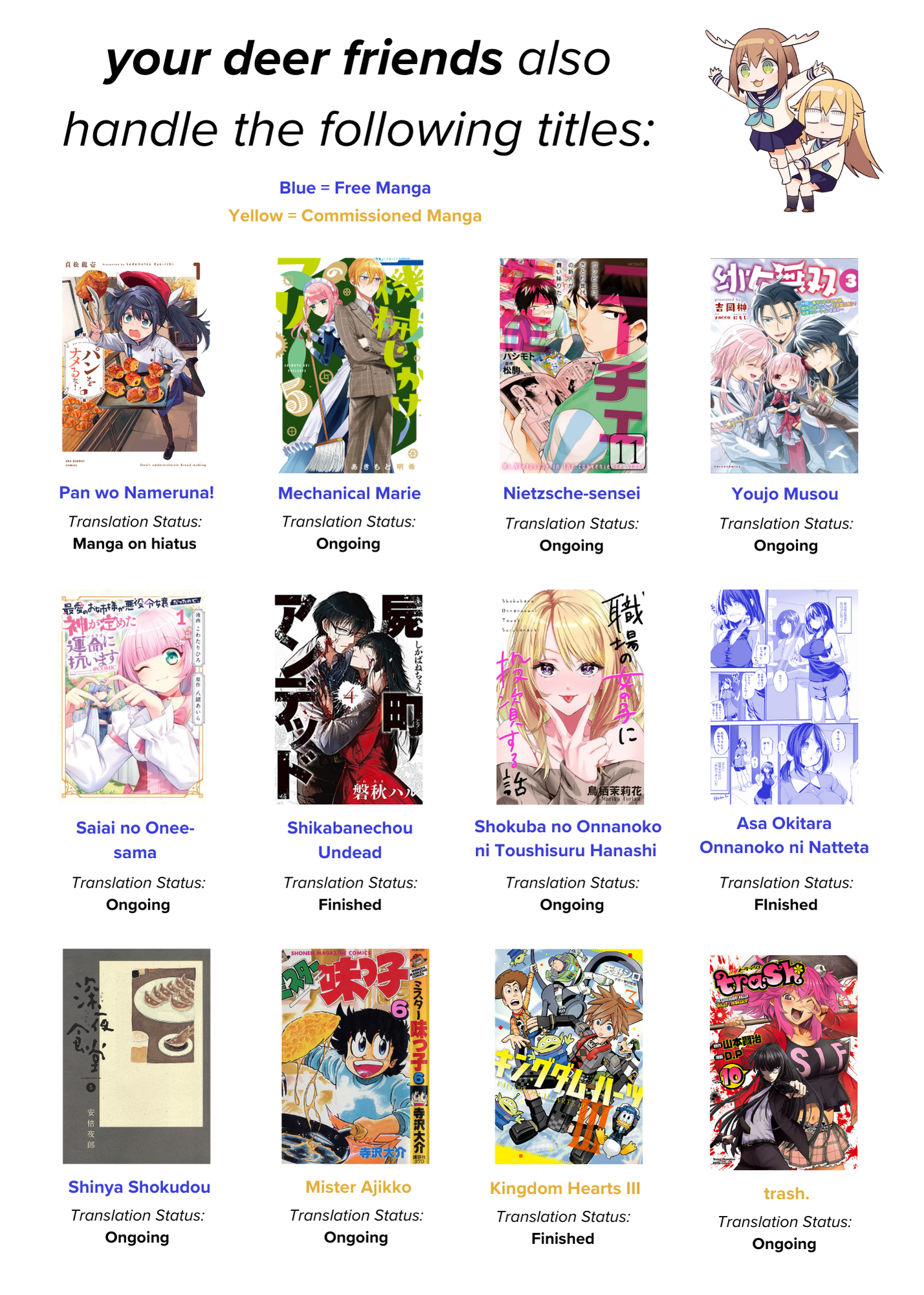 Read Shinya Shokudou Manga Online