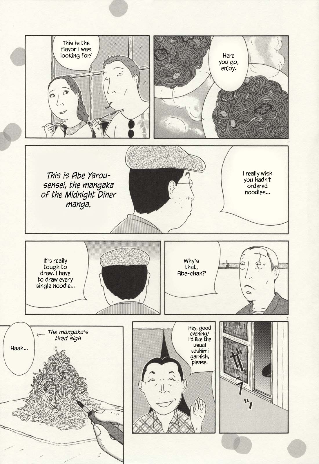 Read Shinya Shokudou Manga Online