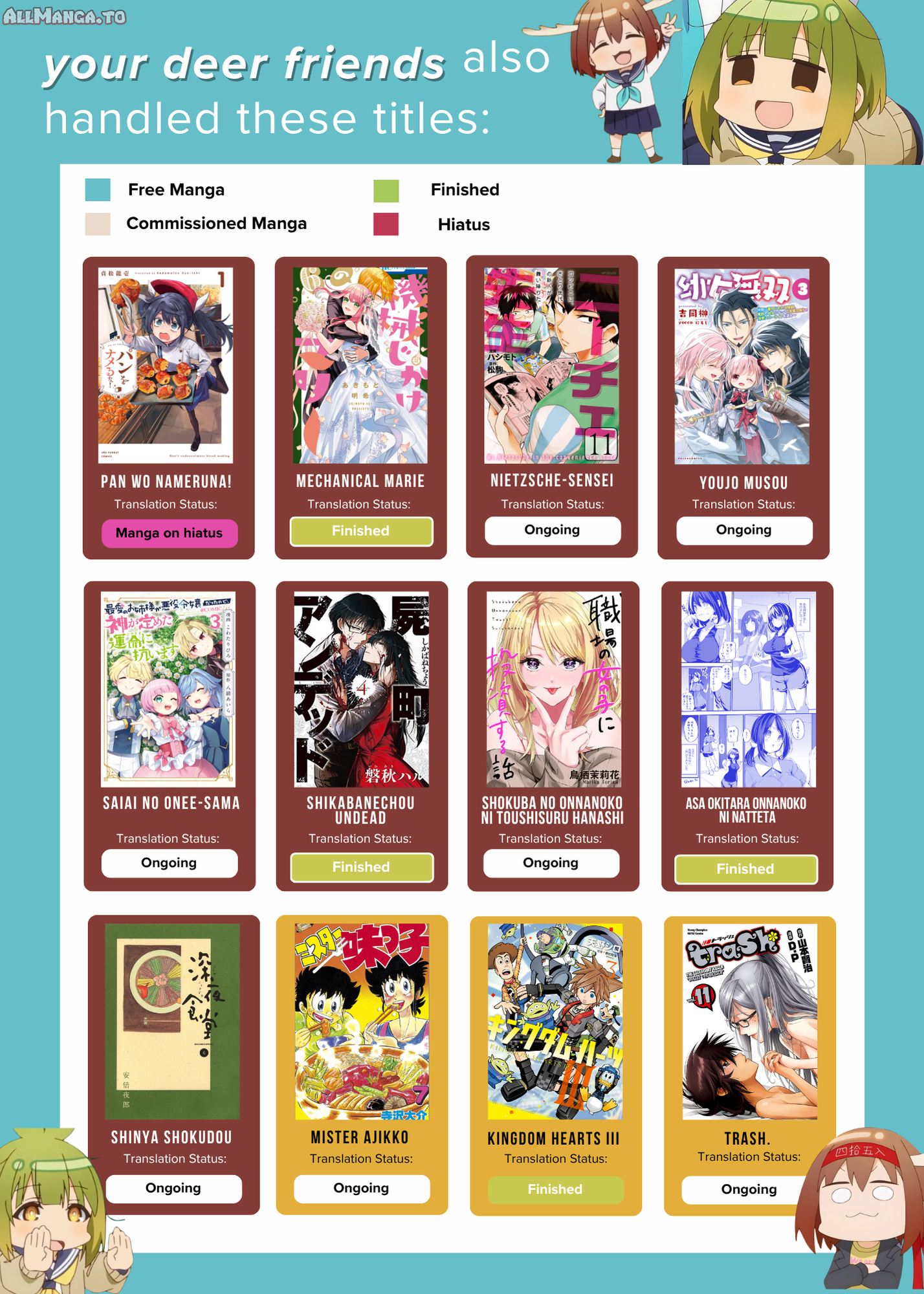 Read Shinya Shokudou Manga Online