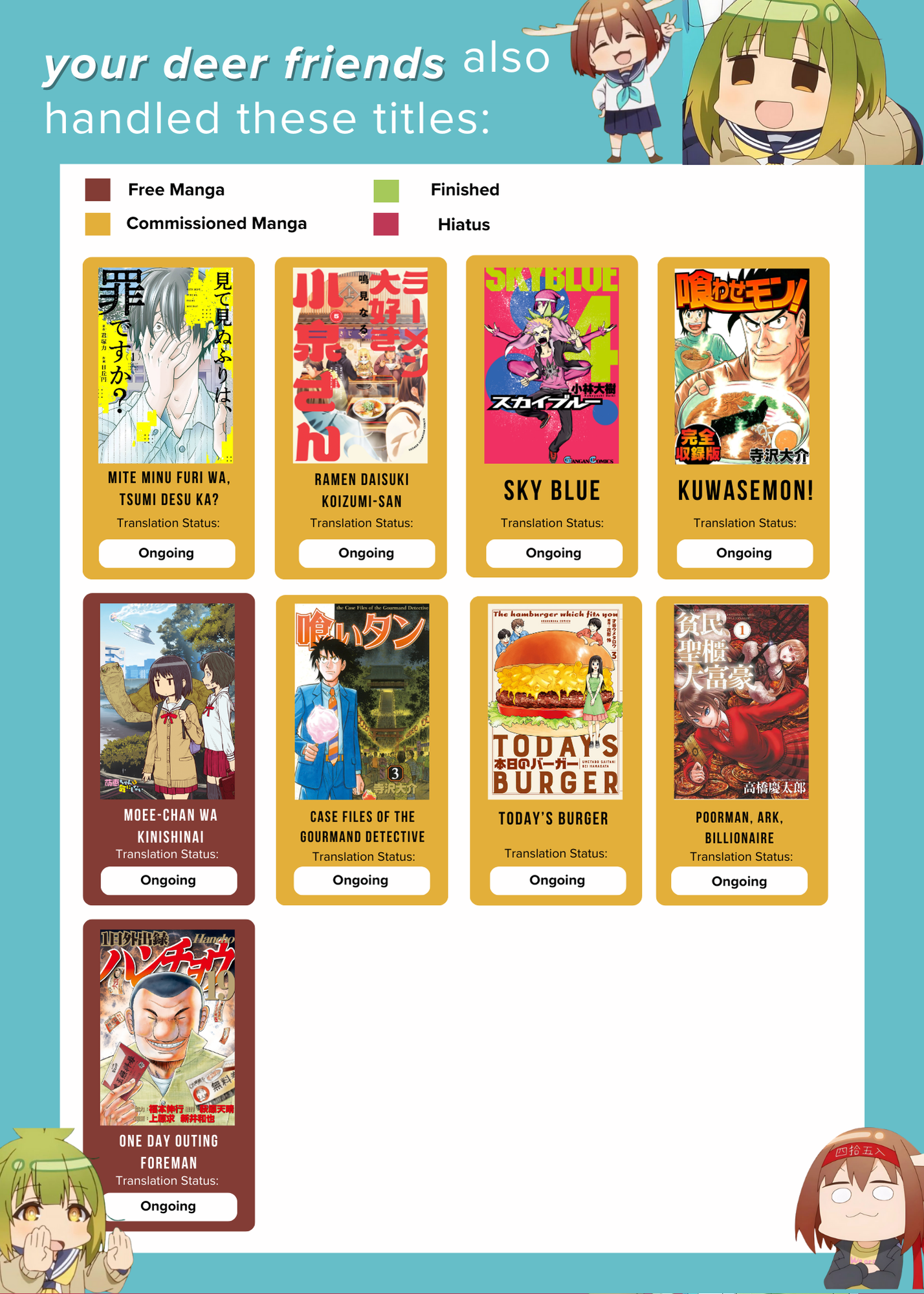 Read Shinya Shokudou Manga Online