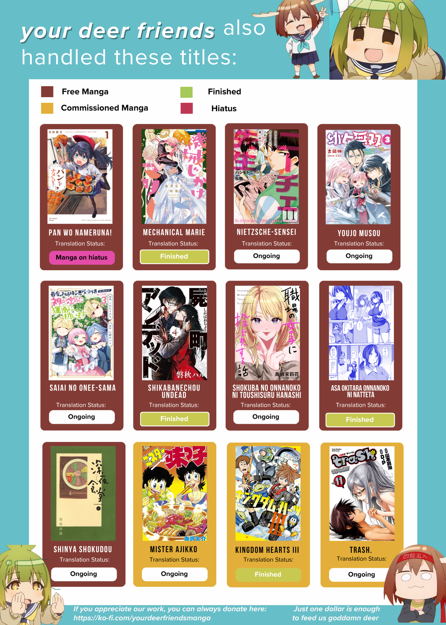 Read Shinya Shokudou Manga Online