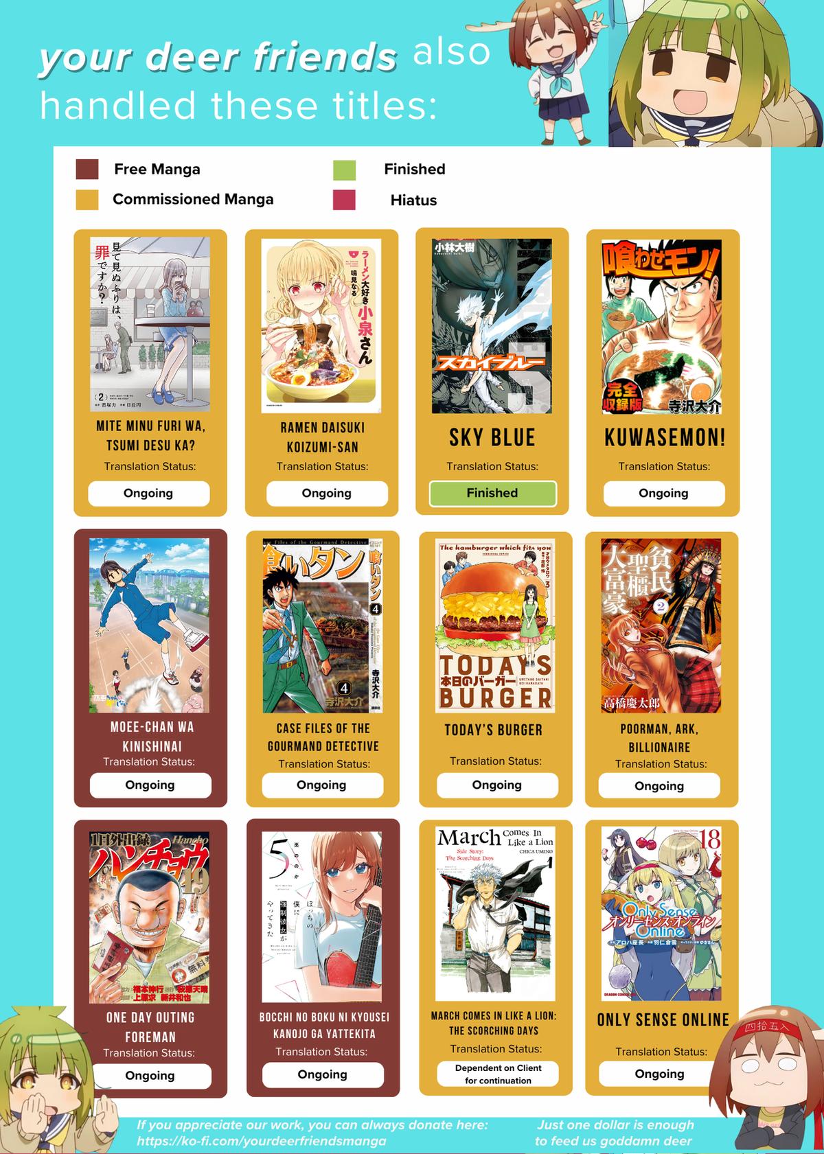 Read Shinya Shokudou Manga Online