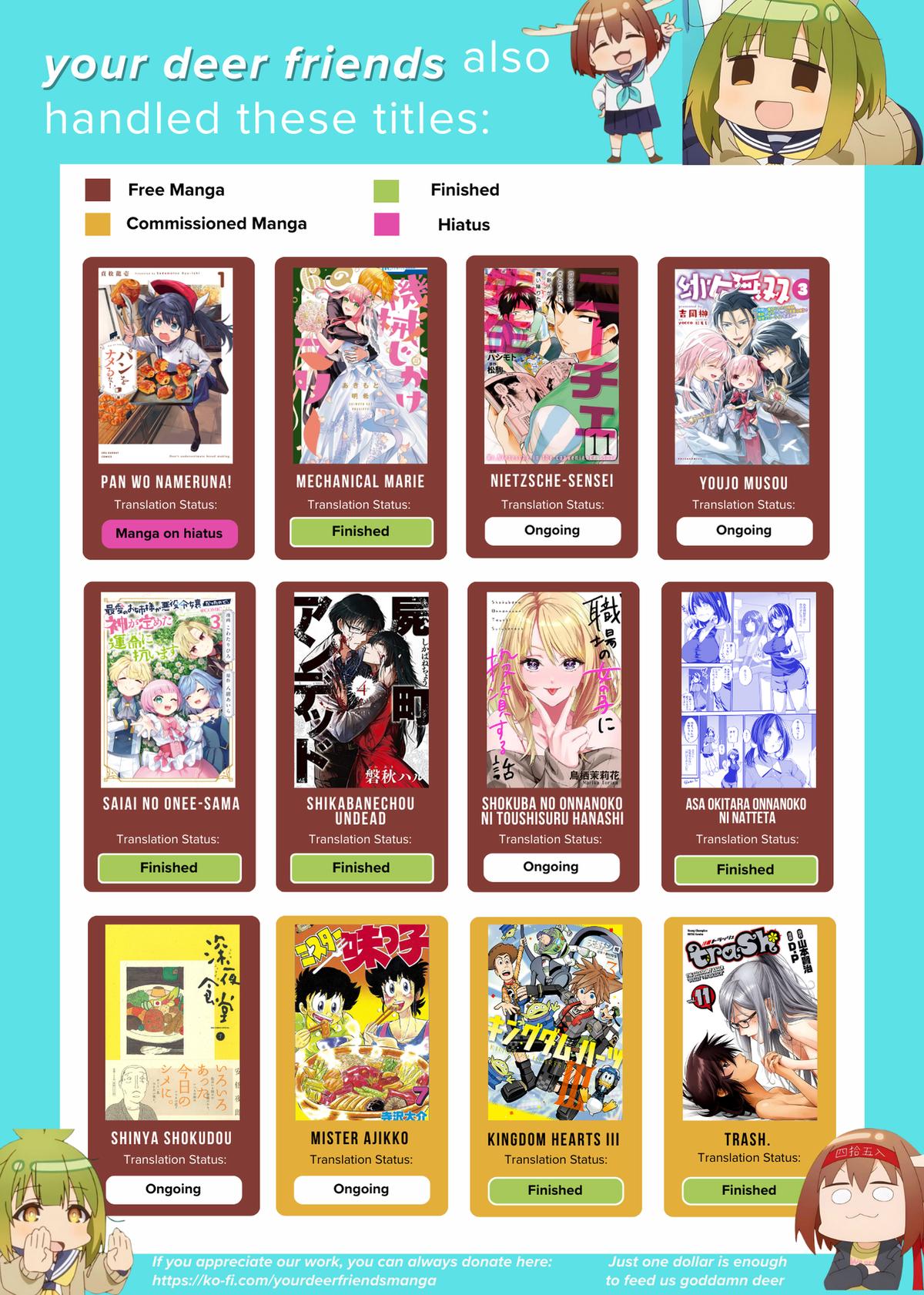 Read Shinya Shokudou Manga Online