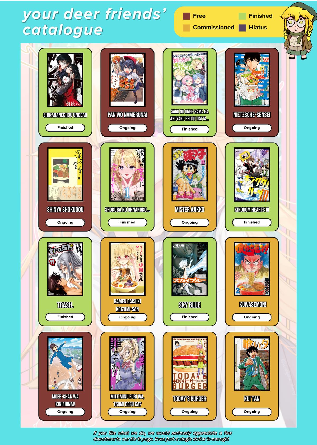 Read Shinya Shokudou Manga Online