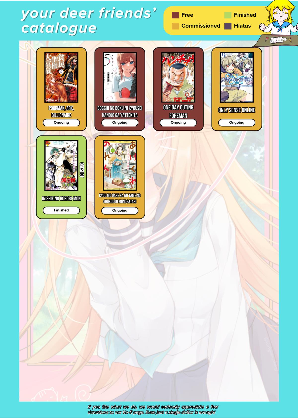 Read Shinya Shokudou Manga Online