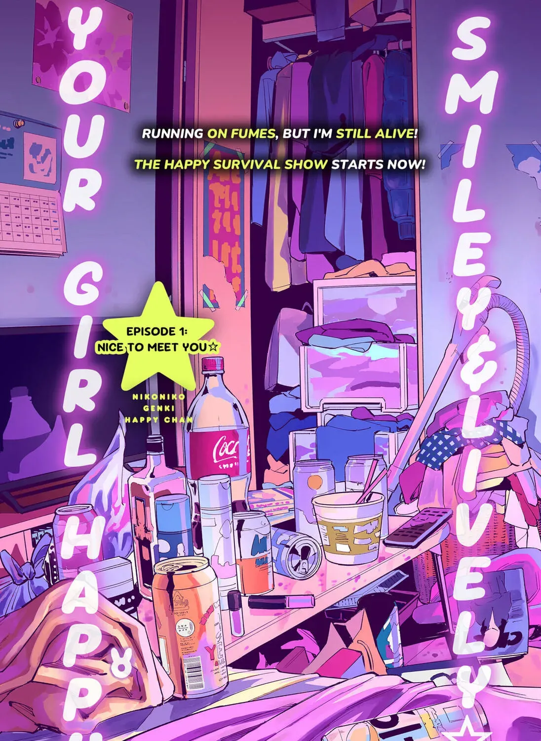 Read Smiley & Lively☆Your Girl Happy (EN) Manga Online