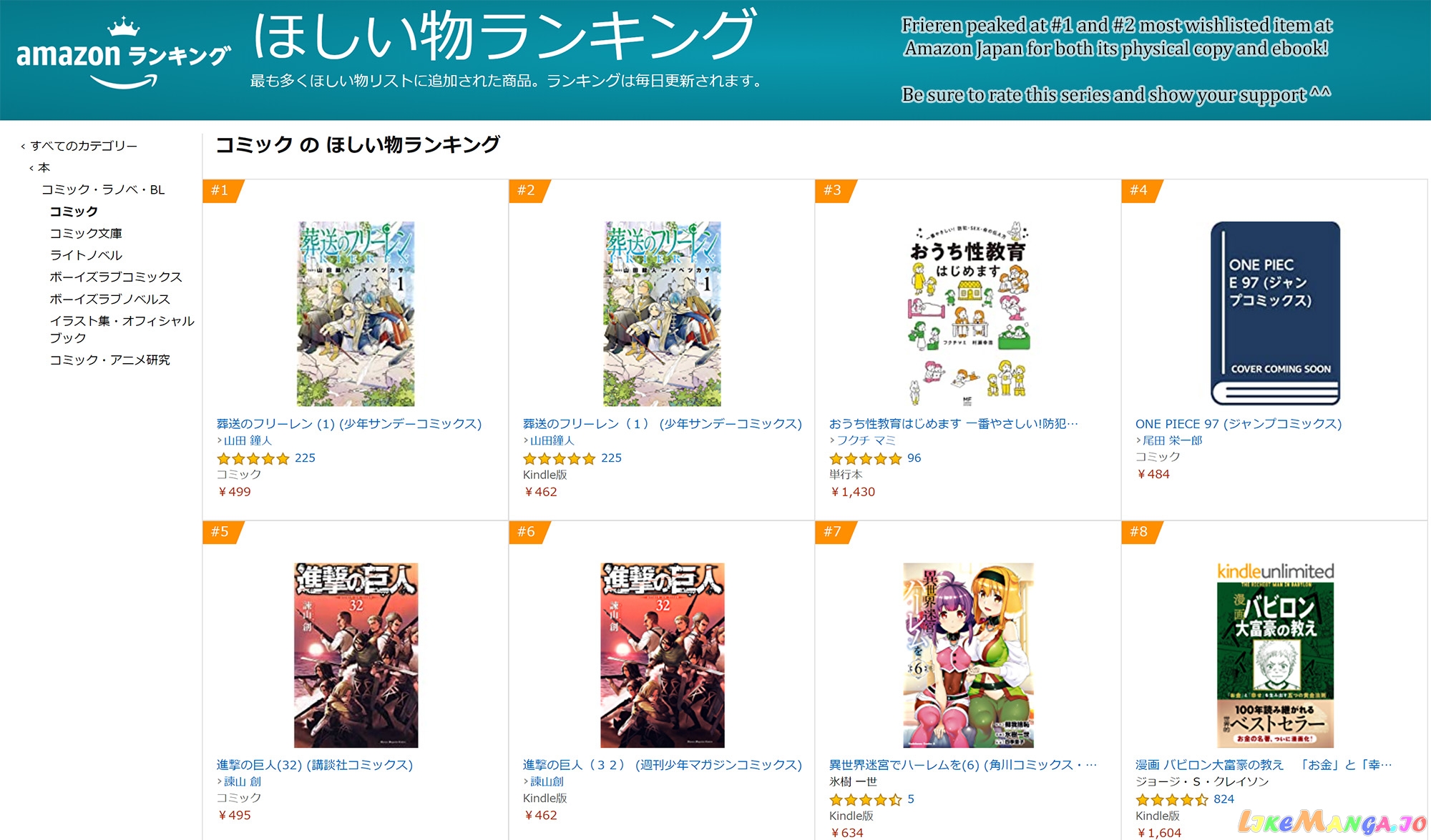 Read Sousou No Frieren (EN) Manga Online