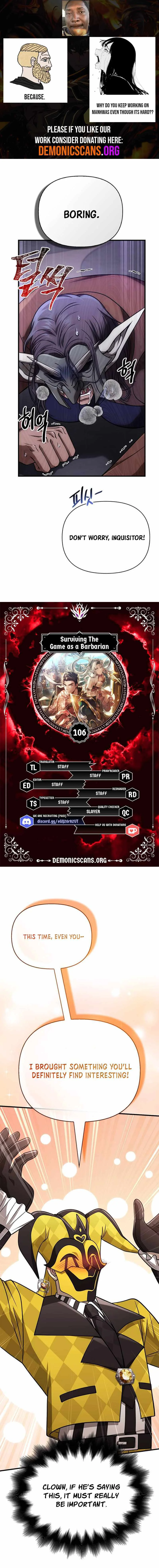 Read Surviving The Game as a Barbarian Manga Online