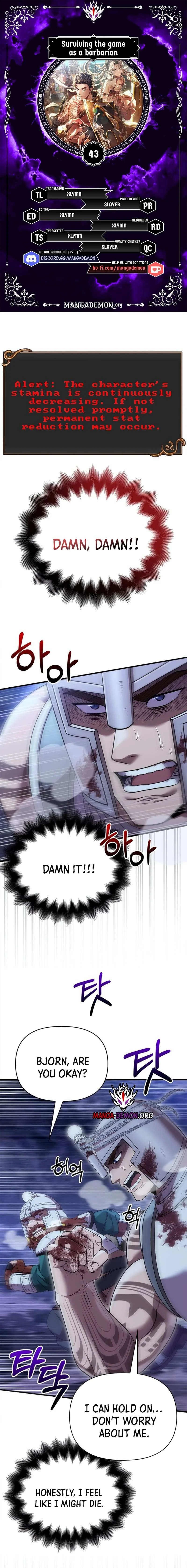 Read Surviving The Game as a Barbarian Manga Online