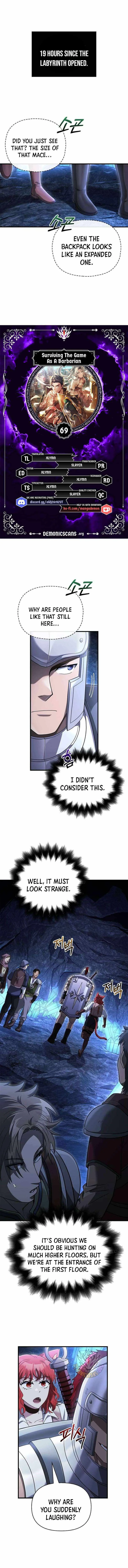 Read Surviving The Game as a Barbarian Manga Online