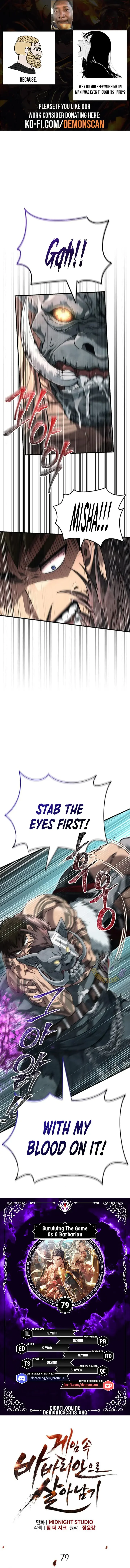Read Surviving The Game as a Barbarian Manga Online