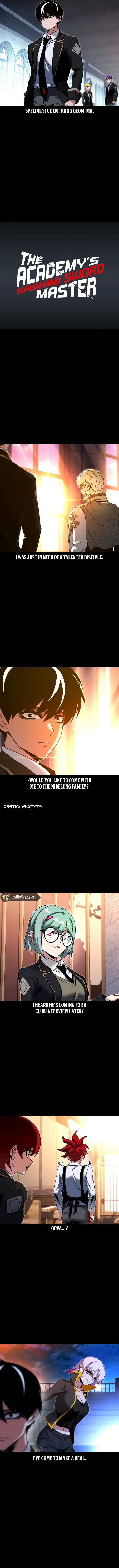 Read The Academy’s Sashimi Sword Master Manga Online