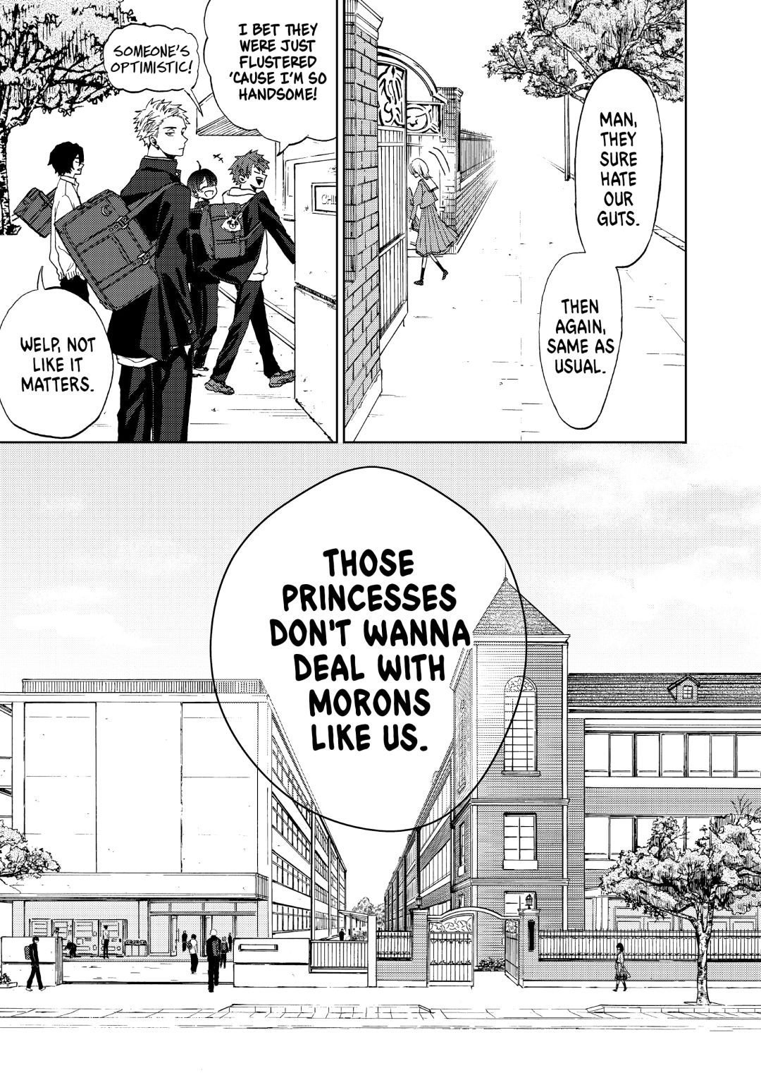 Read The Fragrant Flower Blooms with Dignity (EN) Manga Online