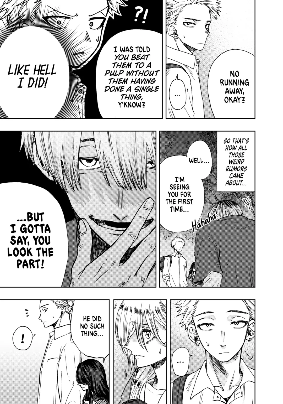Read The Fragrant Flower Blooms with Dignity (EN) Manga Online