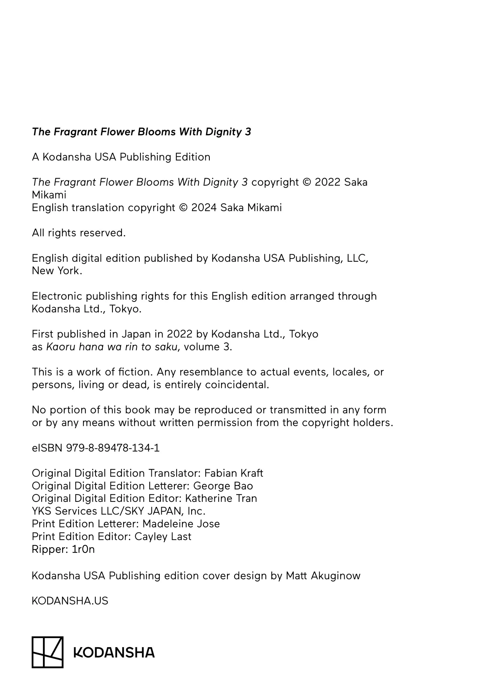 Read The Fragrant Flower Blooms with Dignity (EN) Manga Online