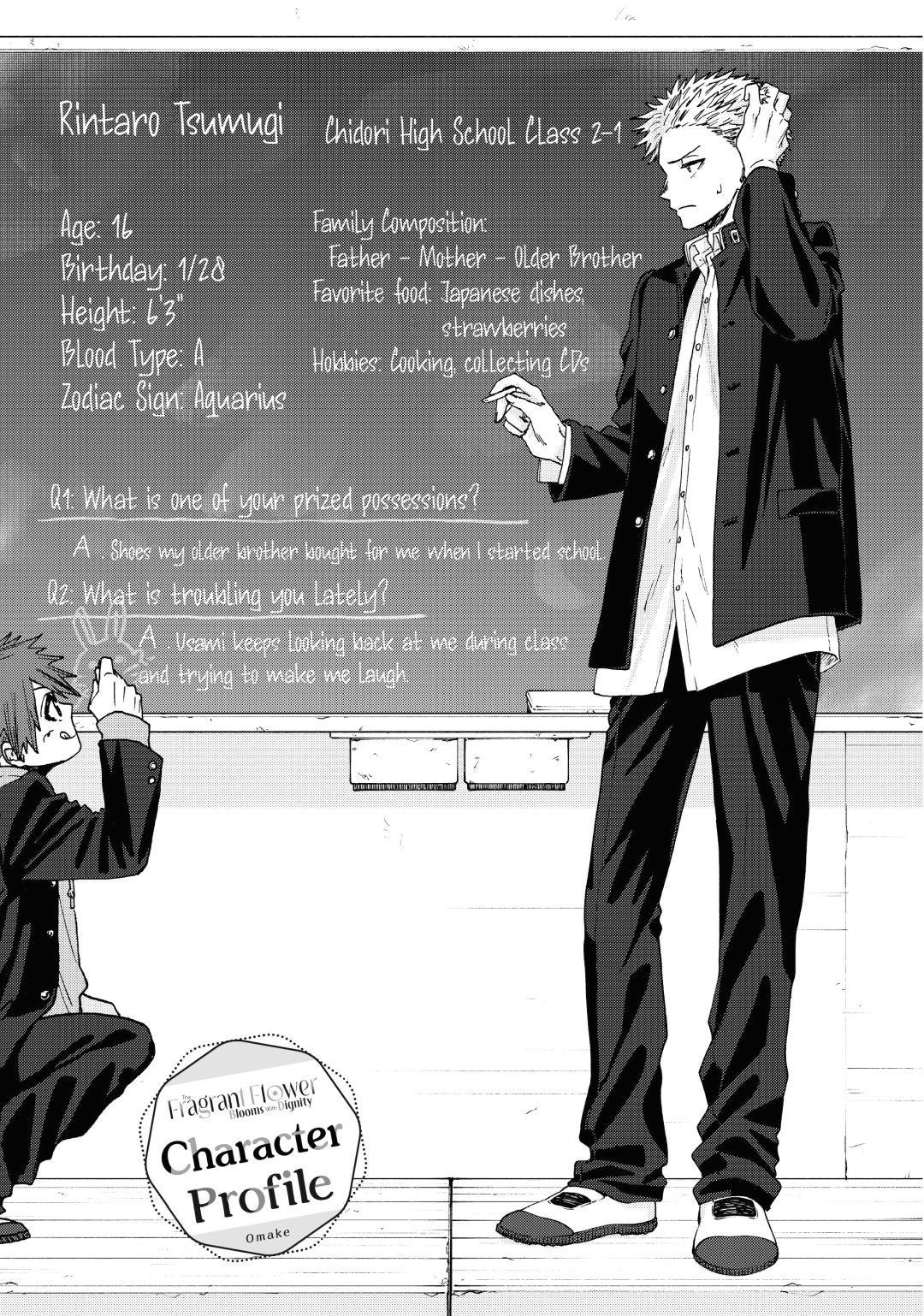 Read The Fragrant Flower Blooms with Dignity (EN) Manga Online