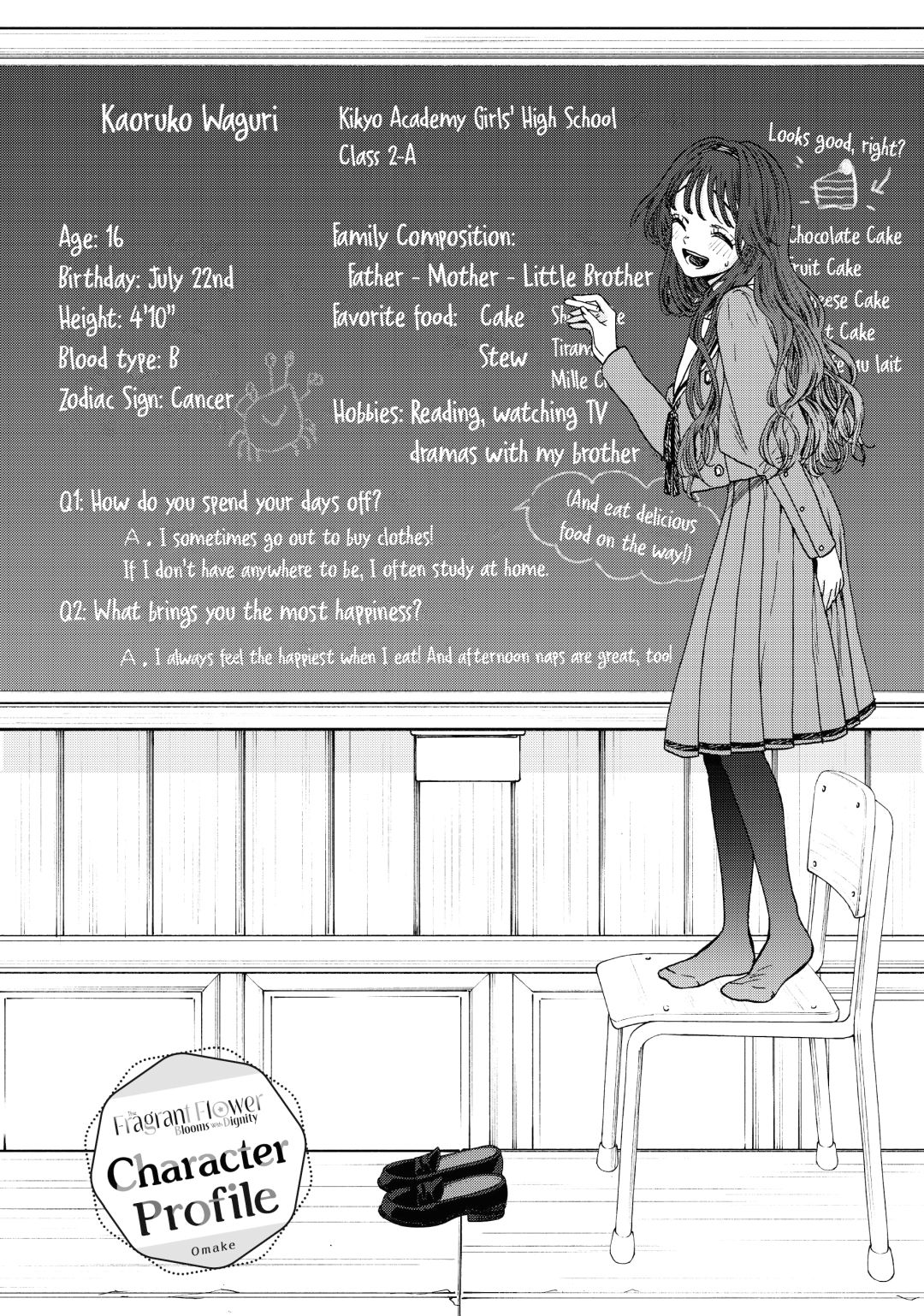 Read The Fragrant Flower Blooms with Dignity (EN) Manga Online