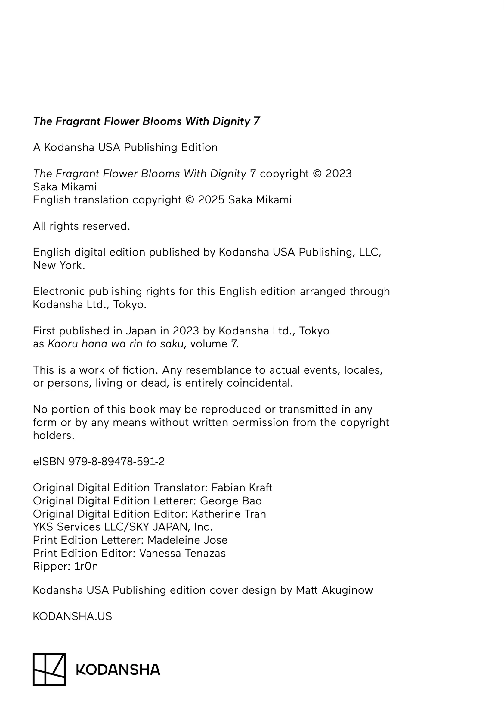 Read The Fragrant Flower Blooms with Dignity (EN) Manga Online
