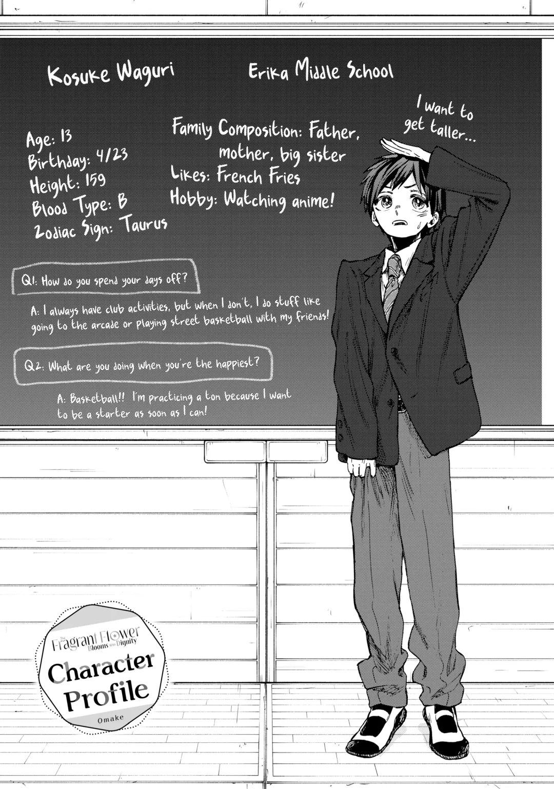 Read The Fragrant Flower Blooms with Dignity (EN) Manga Online