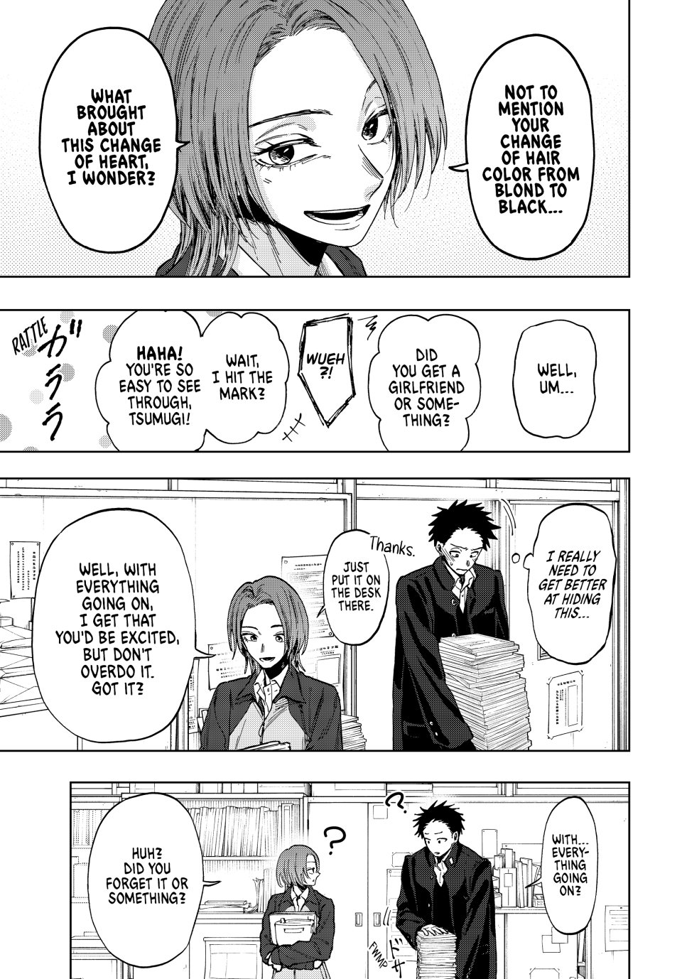 Read The Fragrant Flower Blooms with Dignity (EN) Manga Online