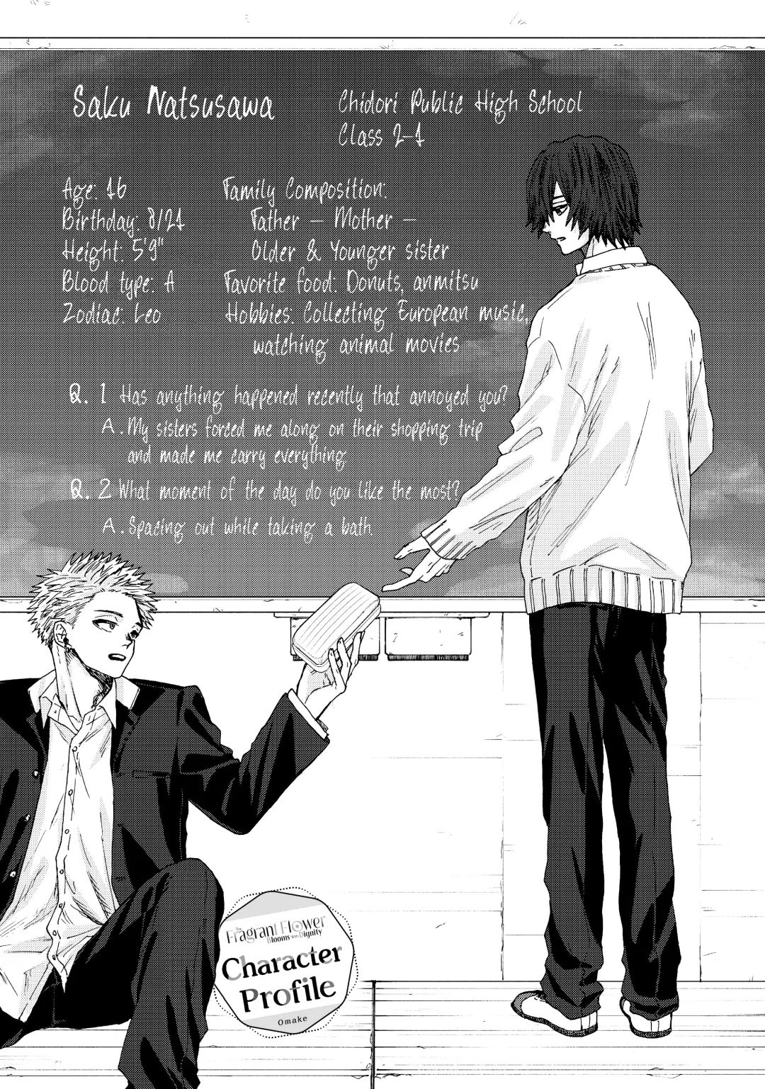 Read The Fragrant Flower Blooms with Dignity (EN) Manga Online