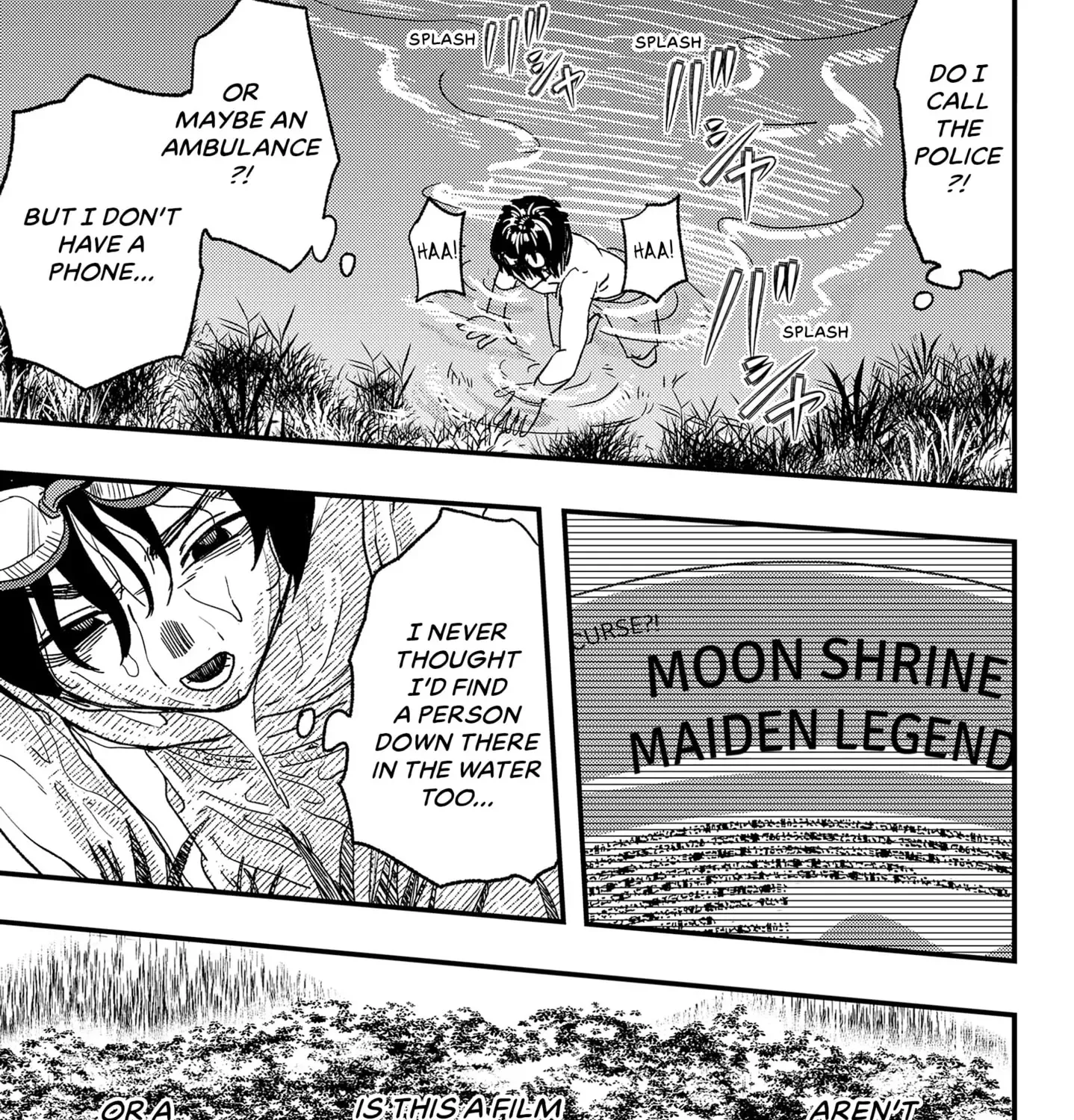 Read The Moon, the Eyes, and the Shrine Maiden of the Lake  (EN) Manga Online
