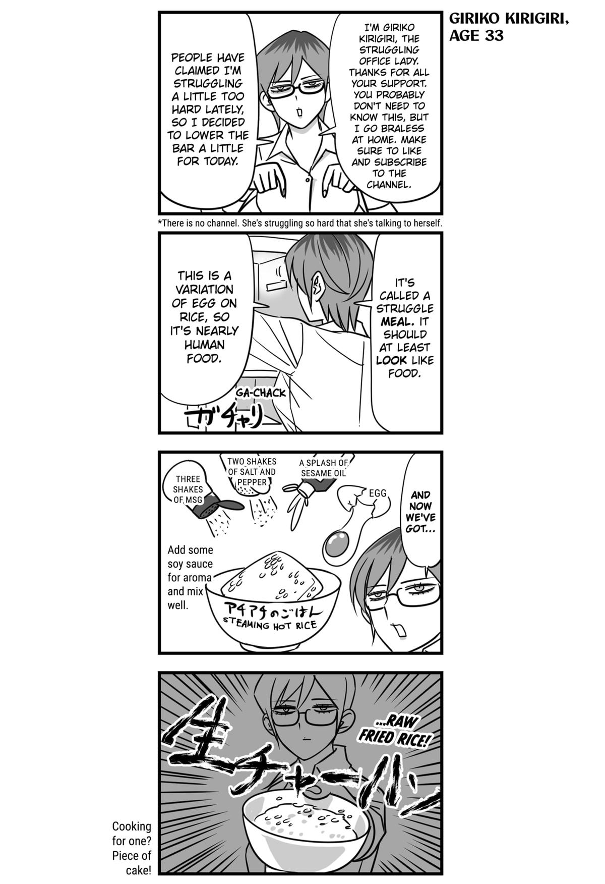 Read The Struggle is Real with Giriko Kirigiri! (EN) Manga Online