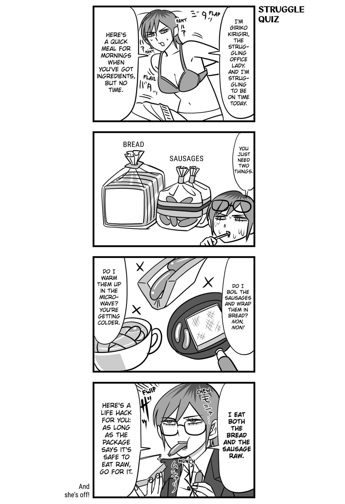 Read The Struggle is Real with Giriko Kirigiri! (EN) Manga Online