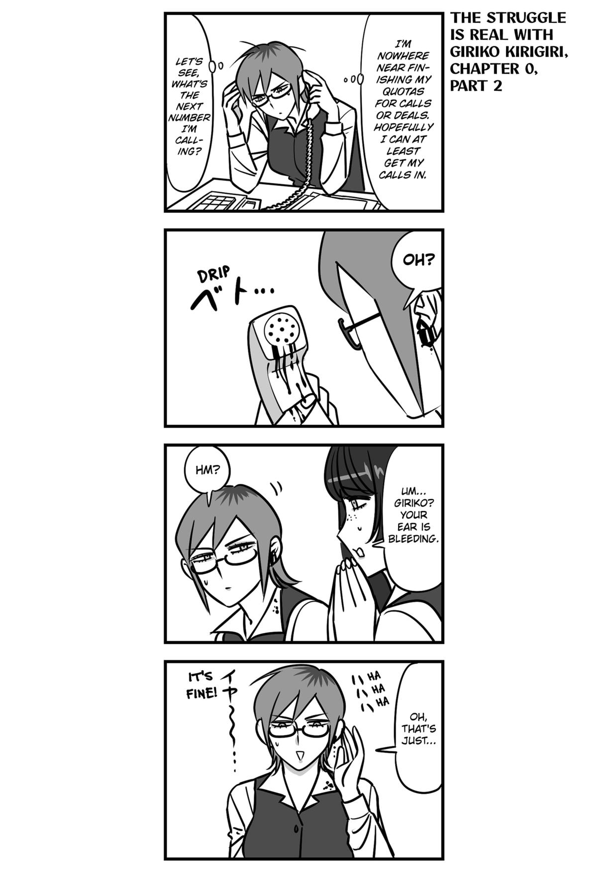 Read The Struggle is Real with Giriko Kirigiri! (EN) Manga Online