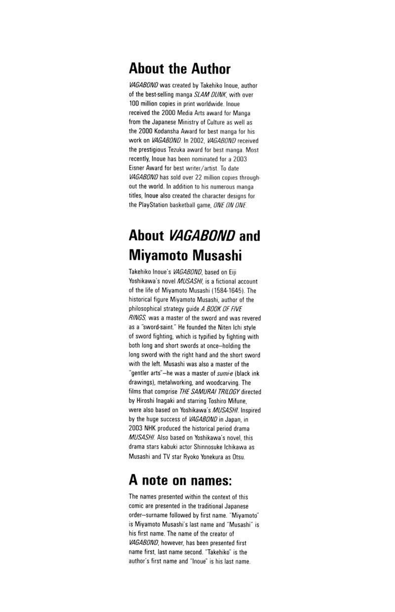 Read VagabondEN Manga Online