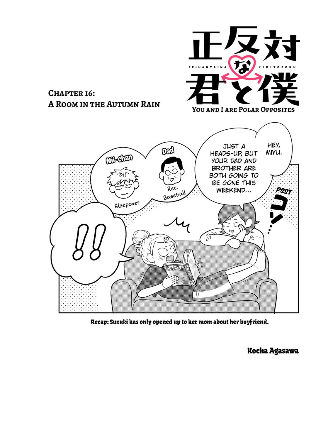 Read You And I Are Polar Opposites Manga Online