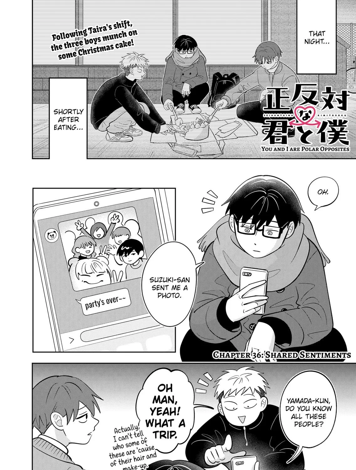 Read You And I Are Polar Opposites Manga Online