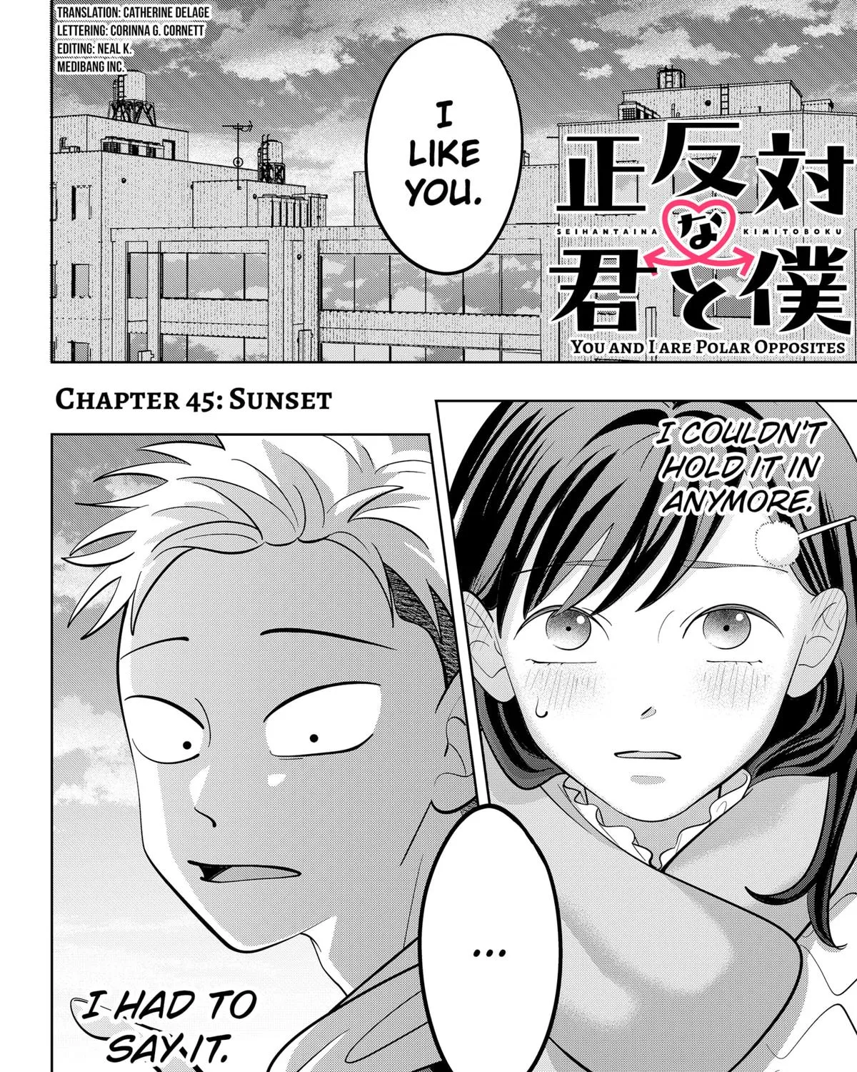 Read You And I Are Polar Opposites Manga Online