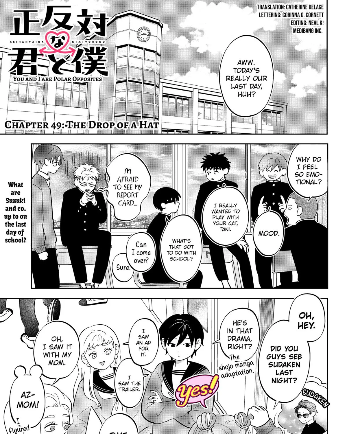Read You And I Are Polar Opposites Manga Online