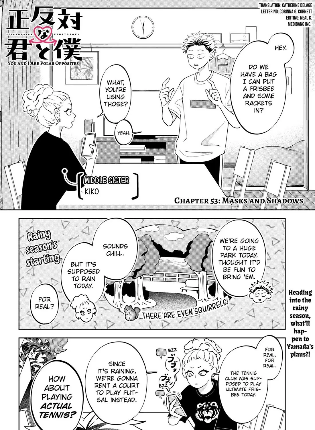 Read You And I Are Polar Opposites Manga Online