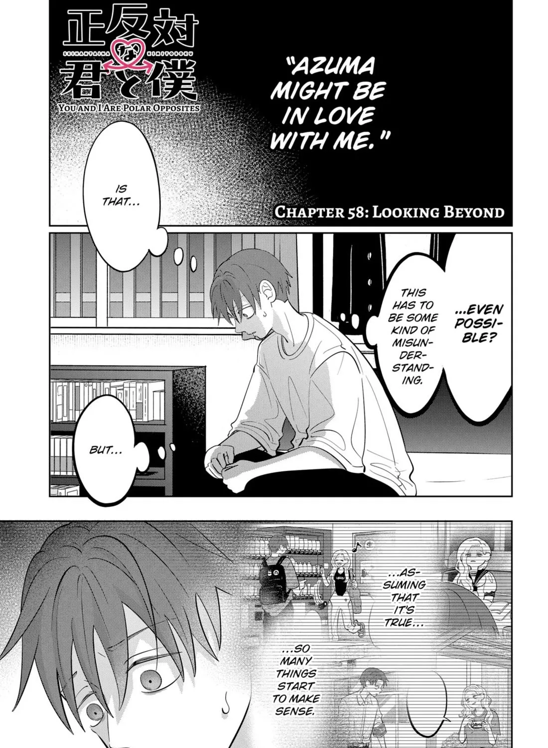Read You And I Are Polar Opposites Manga Online