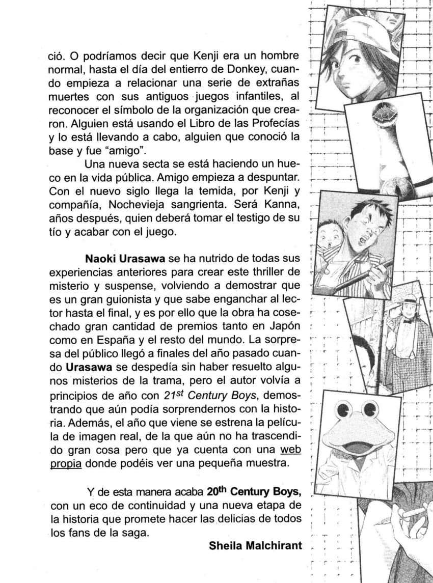 Read 20th Century Boys (ES) Manga Online