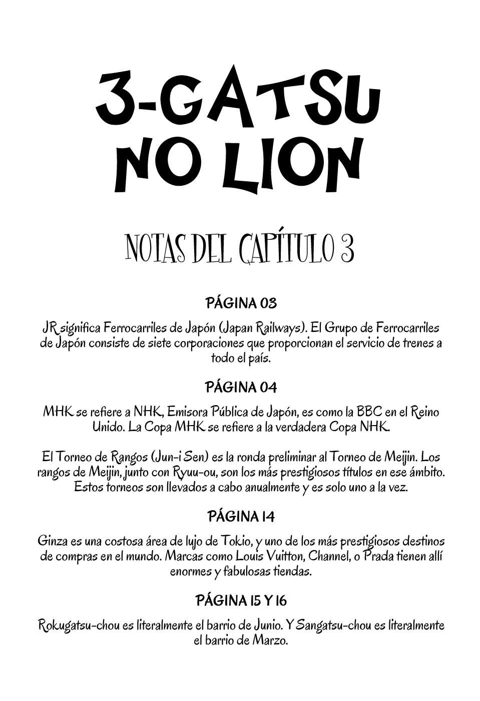 Read 3 gatsu no Lion (ES) Manga Online