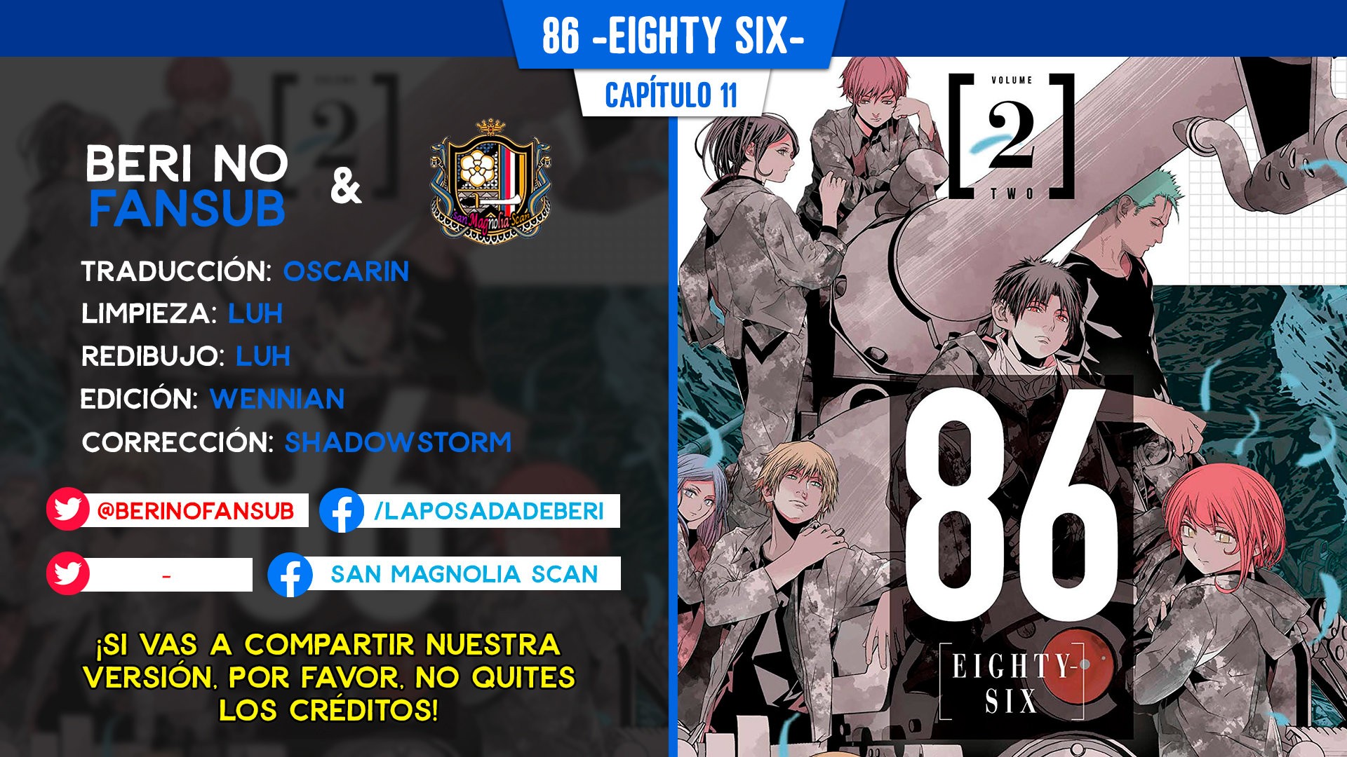 Read 86 Eighty Six  (ES) Manga Online