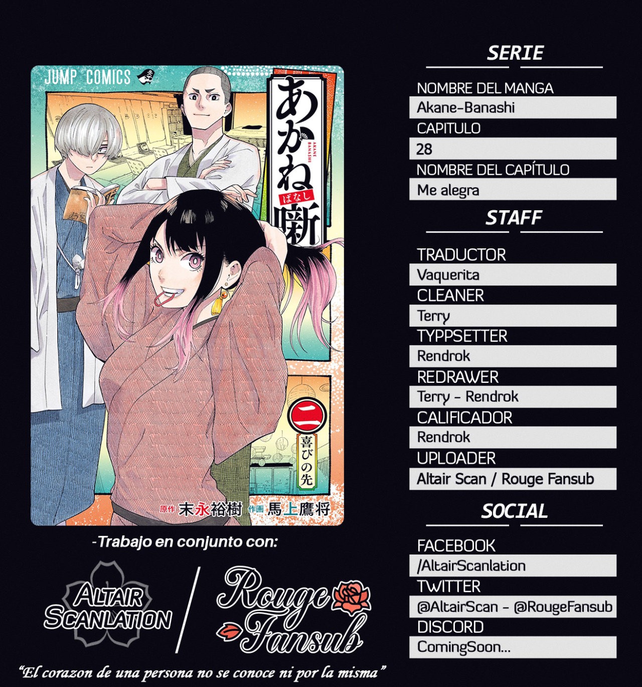 Read Akane banashi (ES) Manga Online