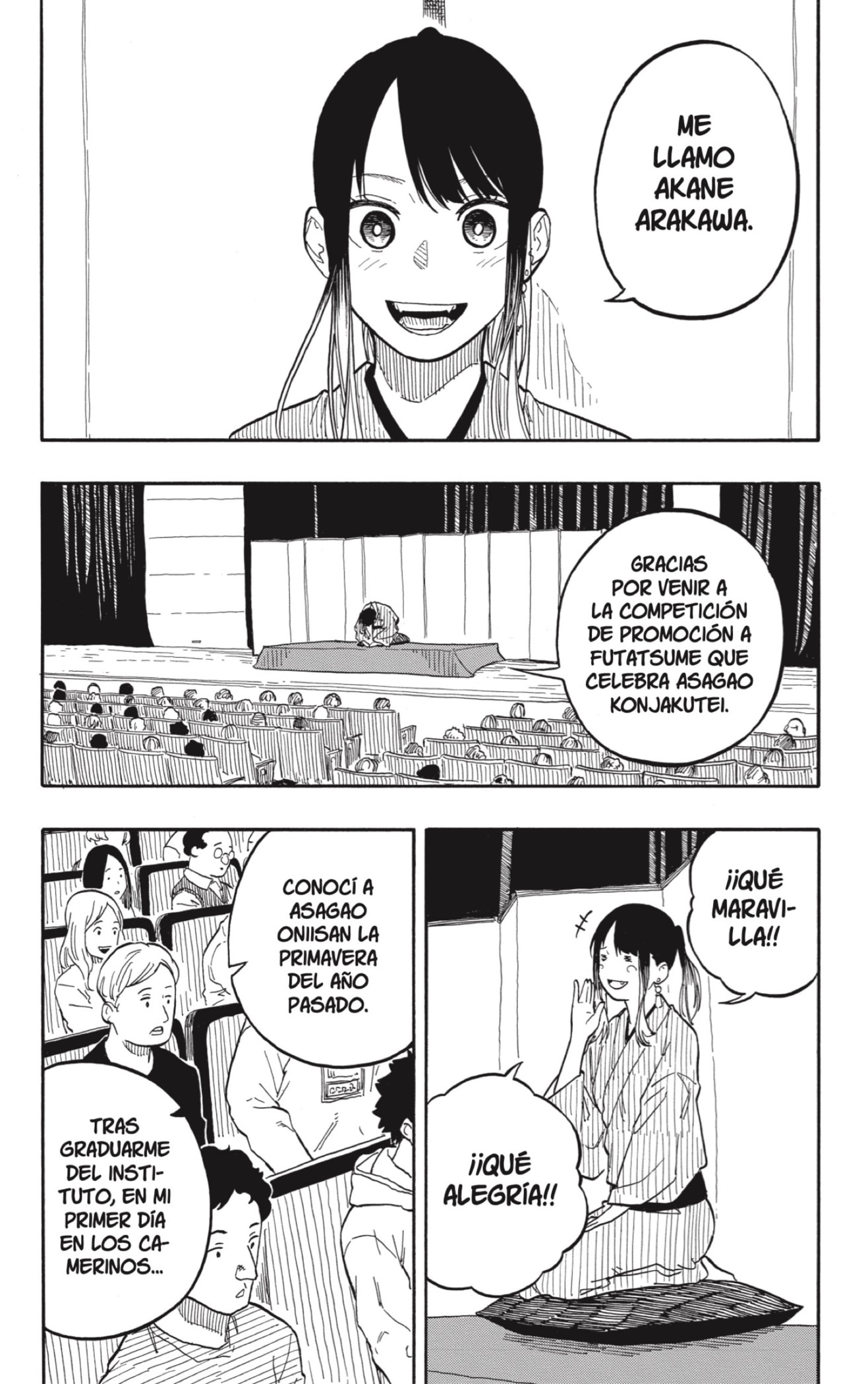 Read Akane banashi (ES) Manga Online