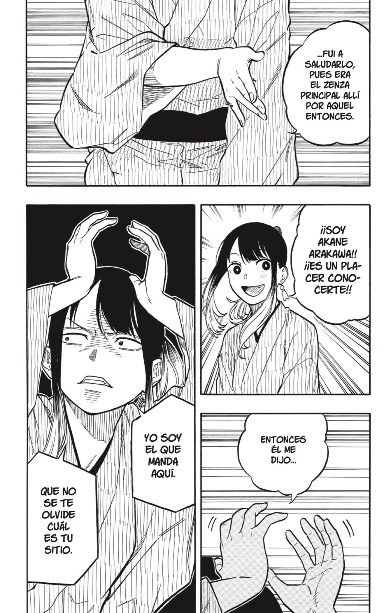 Read Akane banashi (ES) Manga Online