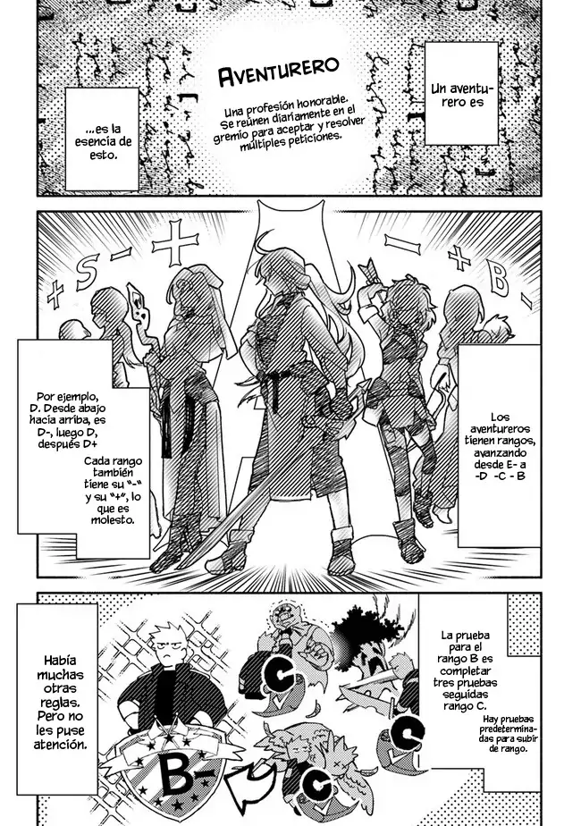 Read Akuninzura shita B-kyuu Boukensha (ES) Manga Online